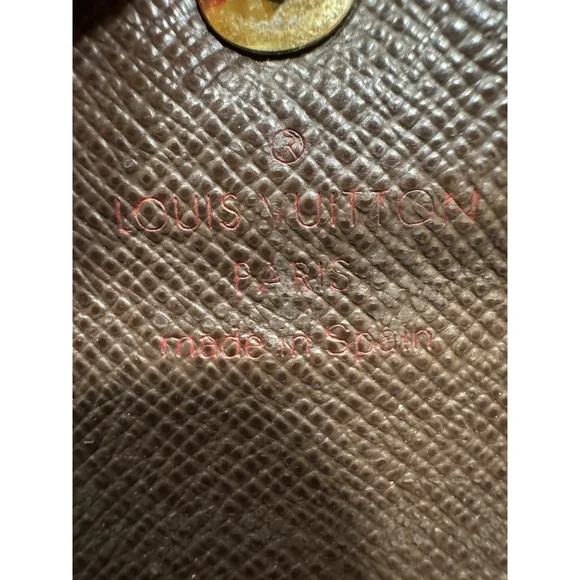 Louis Vuitton Alexandra Damier Ebene Portefeuille Trifold Wallet with dust bag - Picture 9 of 16